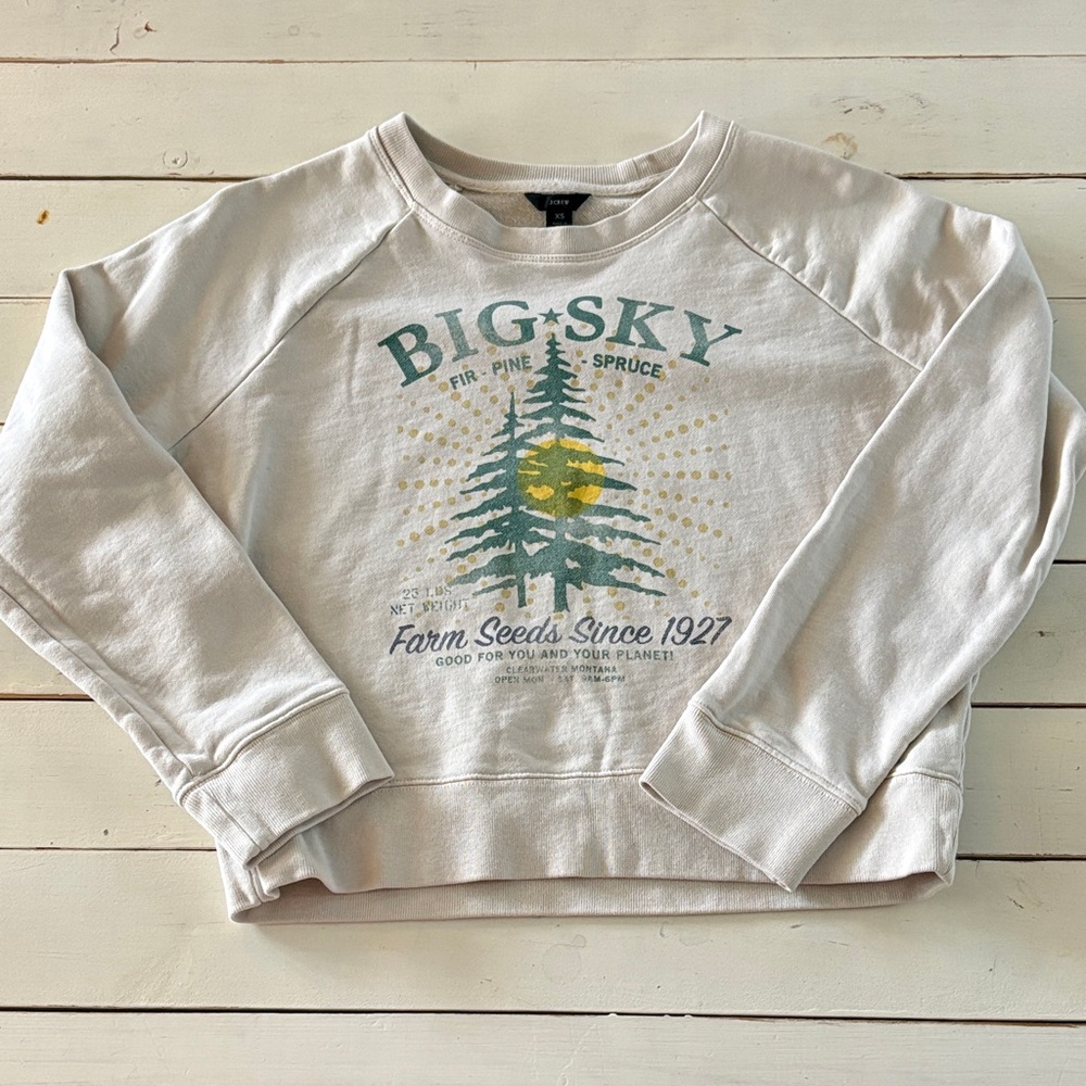 J. Crew XS Women’s Sweatshirts- Two Sold Together - Picture 2 of 10